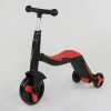 Самокат дитячий 3в1 Best Scooter з PU колесами (світло+музика) - Red (80454)