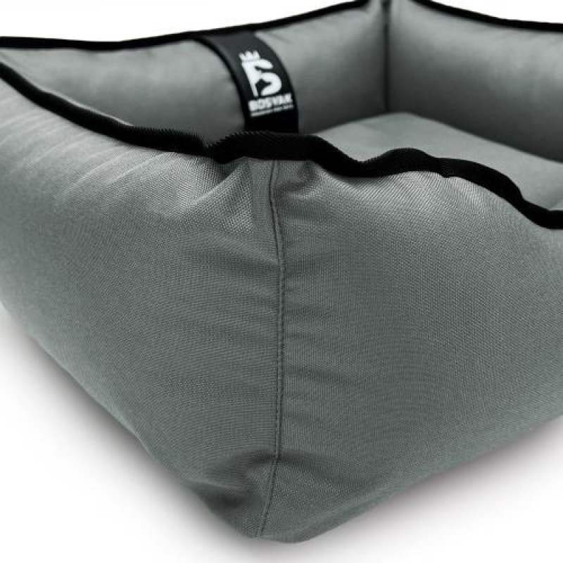 Лежак ліжко для собак та котів EGO Bosyak Waterproof XS 50x45 Сірий (спальне місце для собак та котів)
