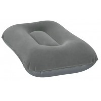 Надувна подушка Bestway кемпінгова 42х26х10 см Сірий (454941 grey) Надувна подушка Bestway кемпінгова 42х26х10 см Сірий (454941 grey)