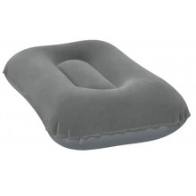 Надувна подушка Bestway кемпінгова 42х26х10 см Сірий (454941 grey)