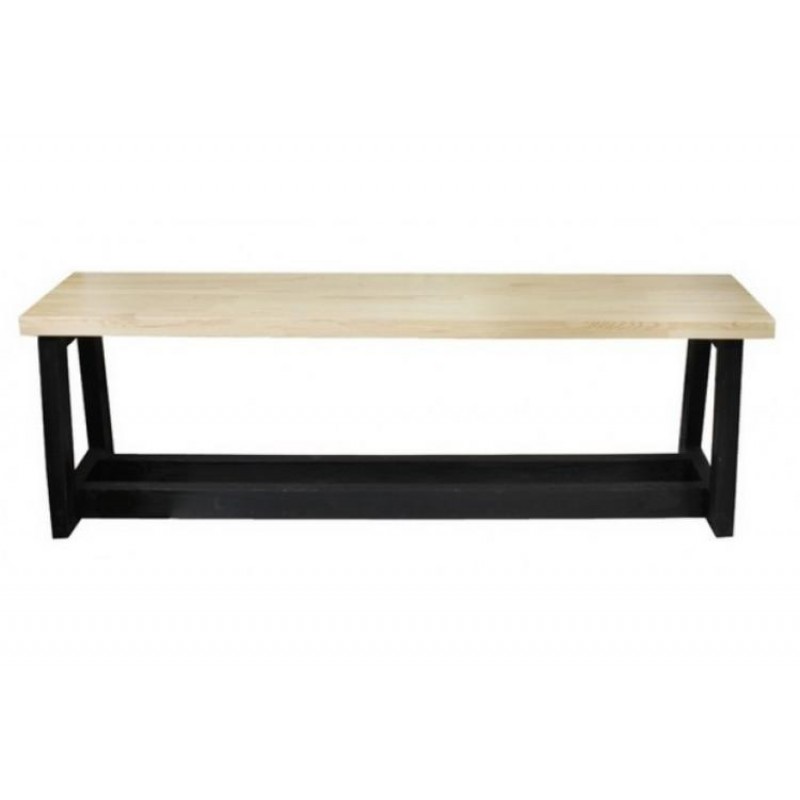 Лава паркова в стилі Loft NS-1590 480x1400x400 мм Черный