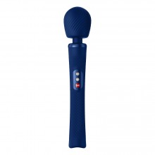 Вібромасажер Fun Factory VIM Vibrating Wand midnight blue, суперпотужний та легкий, до 6 годин роботи