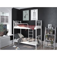 Ліжко двоярусне Tenero Жасмин 900х1900 мм Білий (100000199) Ліжко двоярусне Tenero Жасмин 900х1900 мм Білий (100000199)