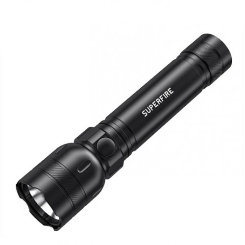 Ліхтар ручний акумуляторний SuperFire GTS6 360 Lumen IP44 Black Ліхтар ручний акумуляторний SuperFire GTS6 360 Lumen IP44 Black