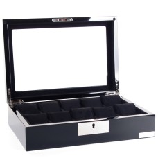 Шкатулка для зберігання годинників Salvadore WB/2386/10.BL 31,5х21х8,5 см Чорний