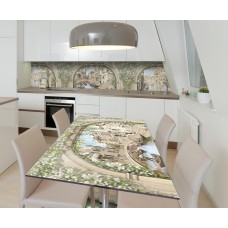 Наклейка вінілова на стіл Zatarga  