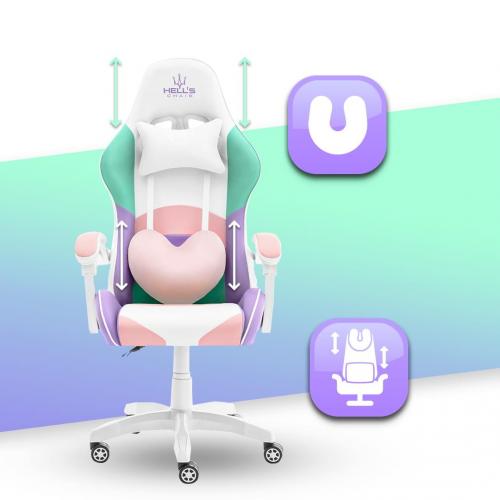 Комп'ютерне крісло Hell's Rainbow Onix