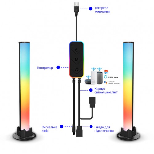 Світлодіодні RGB панелі Inspire S043 60LED Чорно-білий Світлодіодні RGB панелі Inspire S043 60LED Чорно-білий