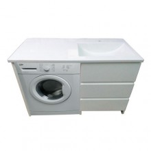Тумба під пральну машину The MIX 125,5х62х85 см