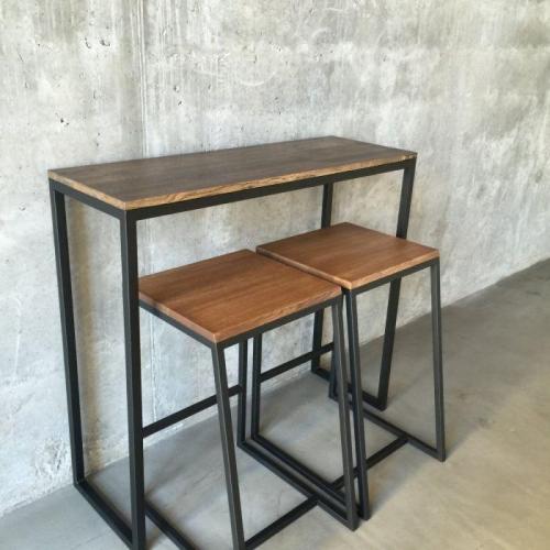 Барний стіл Консоль GoodsMetall у стилі Лофт 1200х1000х400 СК2 Барний стіл Консоль GoodsMetall у стилі Лофт 1200х1000х400 СК2