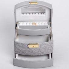 Кейс-скринька для прикрас YIWU 15.5x11.5x11.5 см Сірий (HP-5-23G)