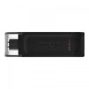 Флеш-накопичувач USB3.2 64GB Type-C Kingston DataTraveler 70 Black (DT70/64GB)