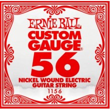 Струна Ernie Ball 1156 Nickel Wound Electric Guitar String .056