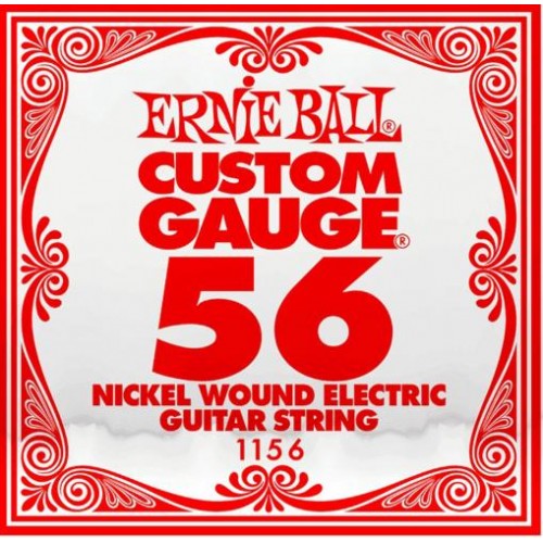 Струна Ernie Ball 1156 Nickel Wound Electric Guitar String .056 Струна Ernie Ball 1156 Nickel Wound Electric Guitar String .056