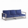 Лаунж диван у стилі Loft NS-927 830x2200x800 мм Серый в інтернет супермаркеті PbayMarket!