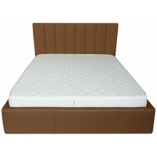 Ліжко двоспальне Richman Санам 160 х 200 см Флай 2213 A1 Світло-коричневе