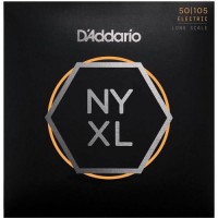 Струни для бас-гітари D'Addario NYXL50105 Long Scale Medium Electric Bass 4 Strings 50/105 Струни для бас-гітари D'Addario NYXL50105 Long Scale Medium Electric Bass 4 Strings 50/105