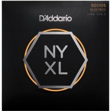 Струни для бас-гітари D'Addario NYXL50105 Long Scale Medium Electric Bass 4 Strings 50/105