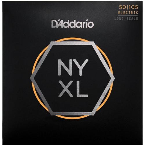 Струни для бас-гітари D'Addario NYXL50105 Long Scale Medium Electric Bass 4 Strings 50/105 Струни для бас-гітари D'Addario NYXL50105 Long Scale Medium Electric Bass 4 Strings 50/105