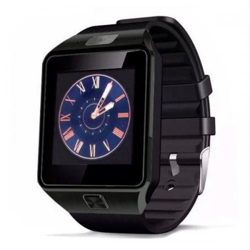 Розумний годинник Smart Watch DZ09 з крокоміром Black (sw002-hbr)