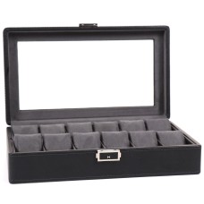 Скринька для зберігання годинників Salvadore Чорний CR/152/12.BL