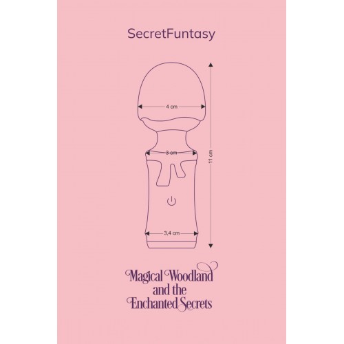 Вібромасажер FairyGasm SecretFuntasy blue 10 режимів (SX0647) Вібромасажер FairyGasm SecretFuntasy blue 10 режимів (SX0647)
