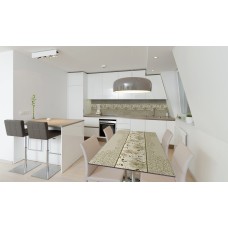 Наклейка вінілова на стіл Zatarga «Вінтажні Хризантеми» 600х1200 мм Z180423st