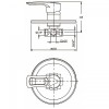 Змішувач для душу Haiba HANSBERG 003 (Вбудований) (HB0177) в інтернет супермаркеті PbayMarket!