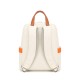 Рюкзак жіночий міський тканинний з відділом для ноутбука iBag Молочний (IBR199O)