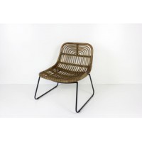 Крісло Конні CRUZO натуральний коричневий ротанг krk5588 (krk5588) Крісло Конні CRUZO натуральний коричневий ротанг krk5588 (krk5588)