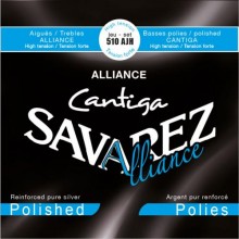 Струни для класичної гітари Savarez 510AJH Alliance Cantiga Polished Classic Guitar Strings High Tension