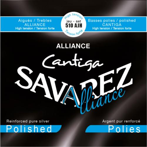 Струни для класичної гітари Savarez 510AJH Alliance Cantiga Polished Classic Guitar Strings High Tension Струни для класичної гітари Savarez 510AJH Alliance Cantiga Polished Classic Guitar Strings High Tension