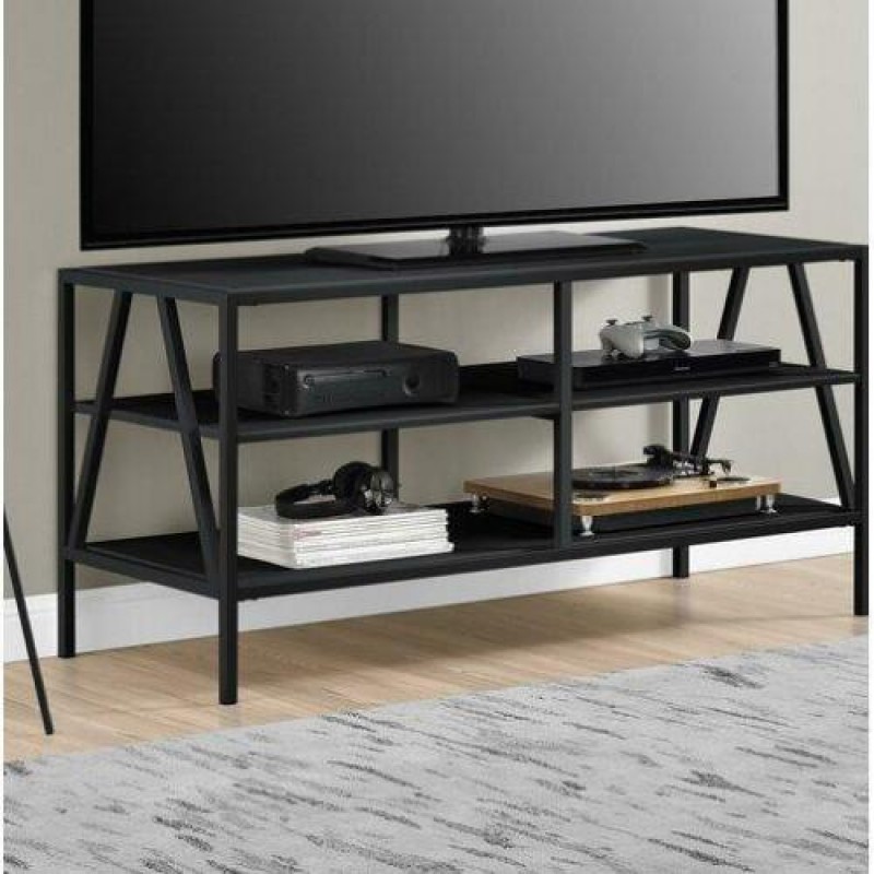 Тумба підставка для TV у стилі Loft NS-2129 710x1150x3800 мм Черный