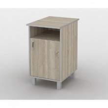 Тумба офісна Тиса Мебель ТМ-106 2 Сонома 75x60x40 см