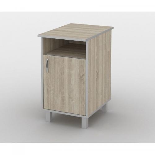 Тумба офісна Тиса Мебель ТМ-106 2 Сонома 75x60x40 см Тумба офісна Тиса Мебель ТМ-106 2 Сонома 75x60x40 см