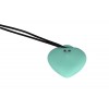 Міні-вібратор Серце FairyGasm PleasureStone 9 режимів green (SX0644)