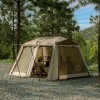 Намет чотиримісний Naturehike Village CNH23ZP12003 365x305x215 см Коричневий (2328892525)