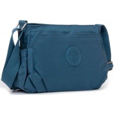 Жіноча сумка на плече JIELSHI LANH6-31 28х17х11 см Синій (2446121278)