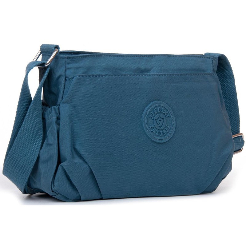 Жіноча сумка на плече JIELSHI LANH6-31 28х17х11 см Синій (2446121278)