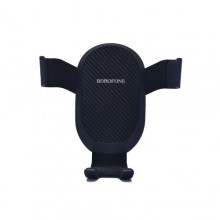 Тримач для смартфона розсувна система фіксації Borofone BH48 Warrior Air Black Тримач для смартфона розсувна система фіксації Borofone BH48 Warrior Air Black