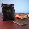 Сумка чоловіча Vintage компактних розмірів 14607 Чорний
