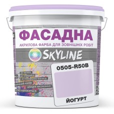 Фарба акрил-латексна Skyline Фасадна 0505-R50B Йогурт 5 л