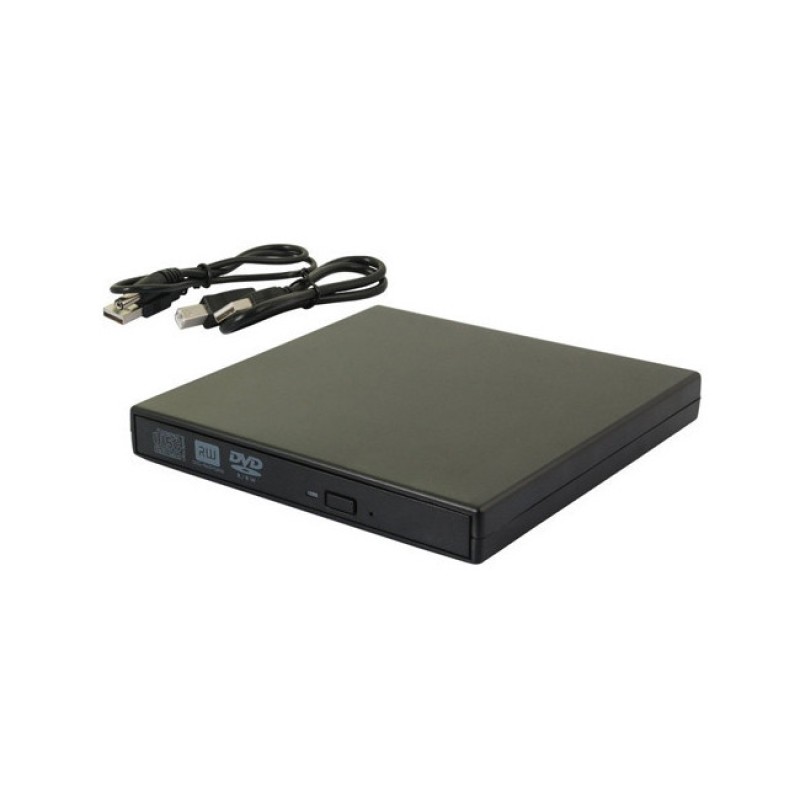 Зовнішній портативний USB DVD-RW CNV Сombo Black