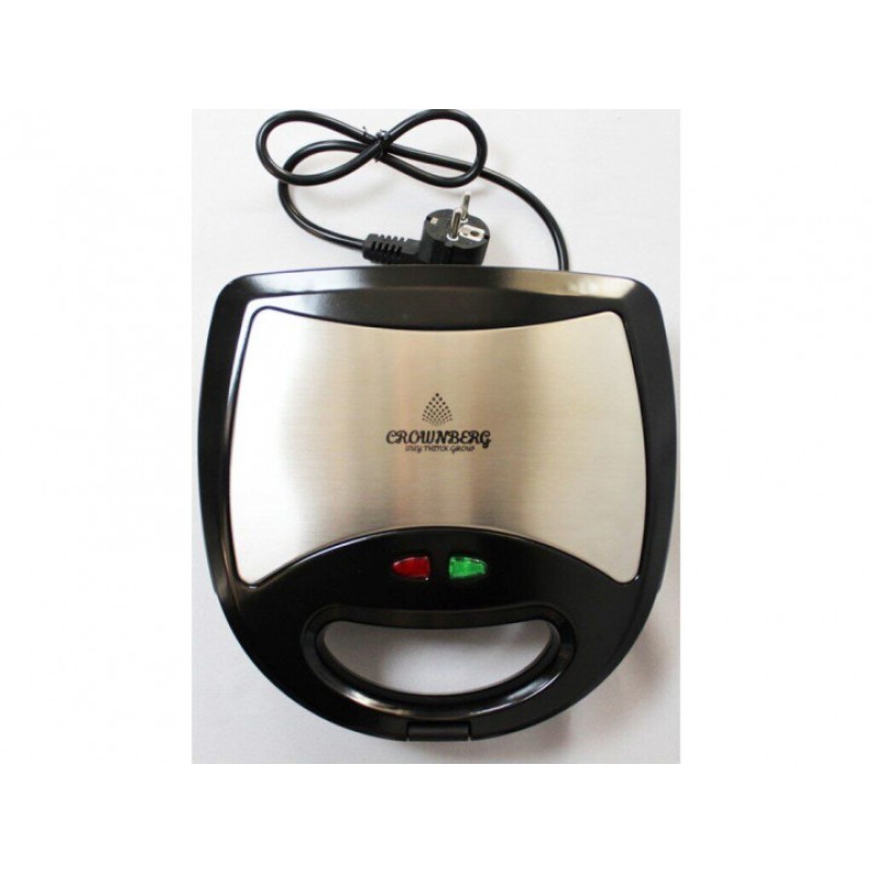 Мультимейкер 4 В 1 Crownberg Cb 1074 750 Вт Гриль Сендвічниця Вафельниця