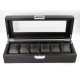 Шкатулка для зберігання годинників Craft 6PU.CRB.RD Чорний