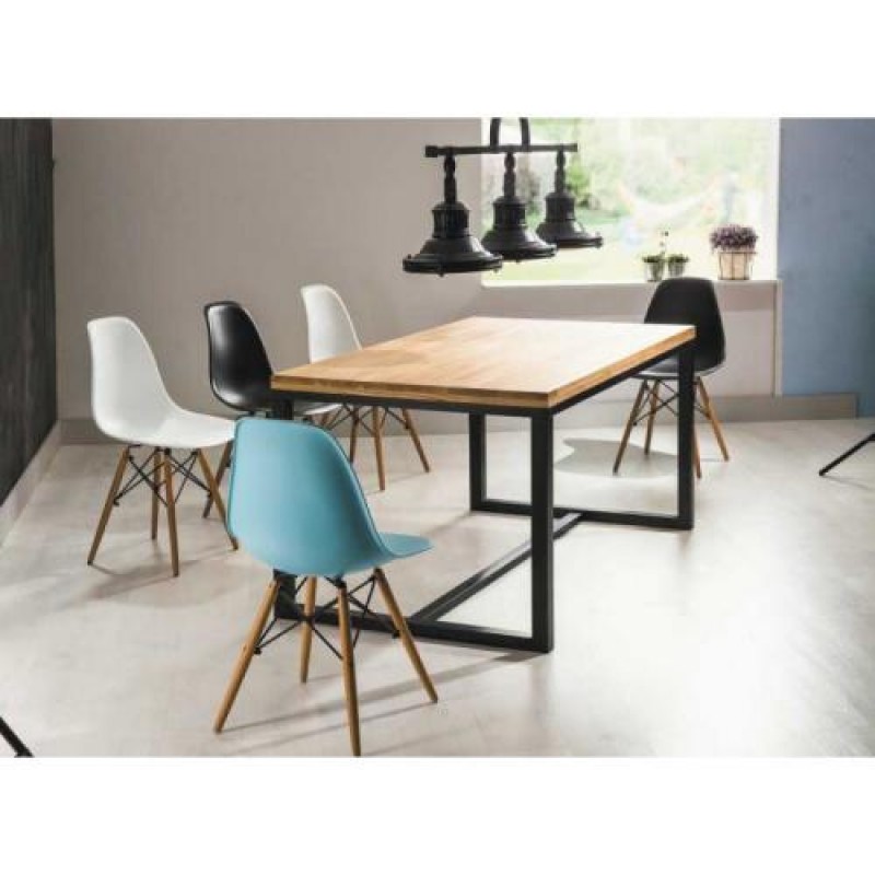 Офісний стіл в стилі Loft NS-1385 780x1200x700 мм Черный