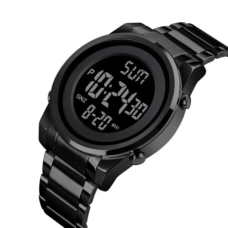 Чоловічий наручний годинник Skmei 1611 Чорний