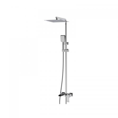 Душова колона із змішувачем водоспад KOER KB-58007-01 (Колір хром) (KR3462) Душова колона із змішувачем водоспад KOER KB-58007-01 (Колір хром) (KR3462)