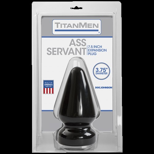 Пробка для фістингу Doc Johnson Titanmen Tools - Butt Plug - Ass Servant 190х94 мм Чорний (SO2811) Пробка для фістингу Doc Johnson Titanmen Tools - Butt Plug - Ass Servant 190х94 мм Чорний (SO2811)