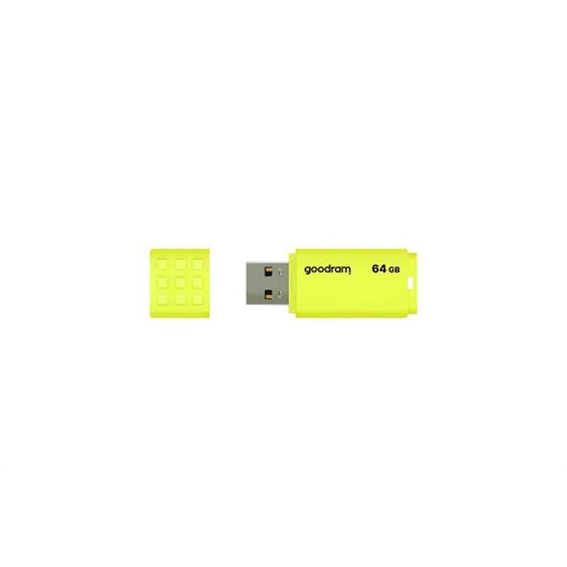 Флеш-накопичувач USB 64GB GOODRAM UME2 Yellow (UME2-0640Y0R11)
